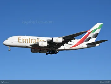 阿联酋航空A380新涂
